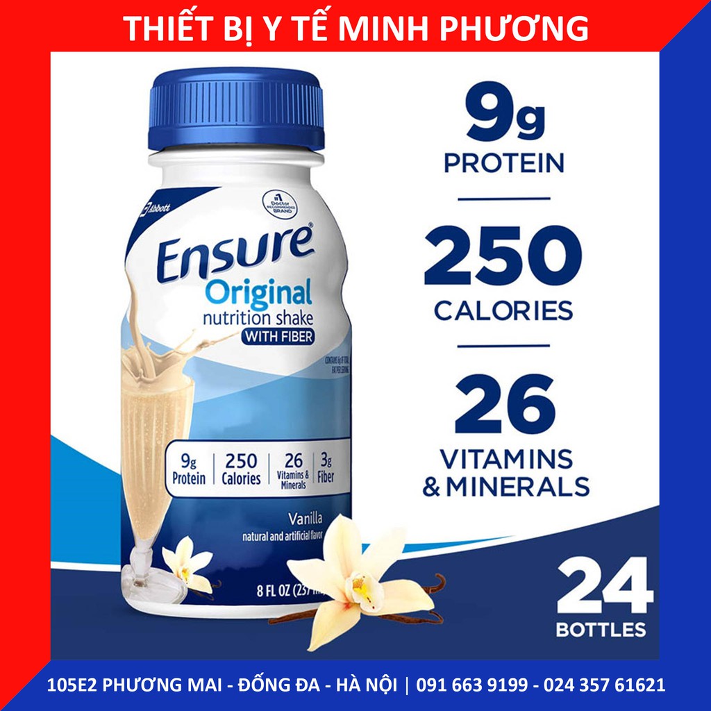 Sữa nước Ensure Original hương Vani