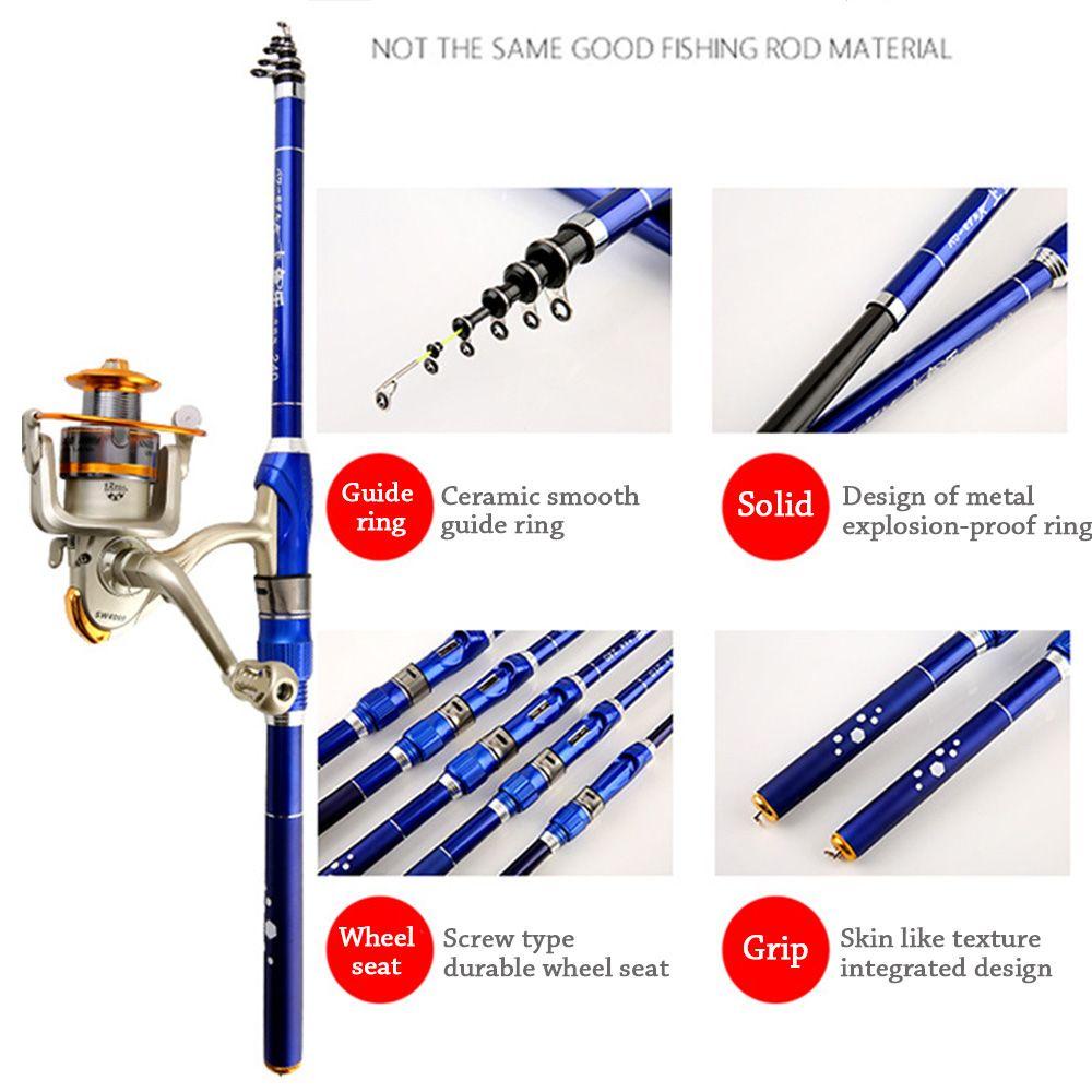 Cần Câu Cá Siêu Nhẹ Có Thể Điều Chỉnh Tiện Dụng