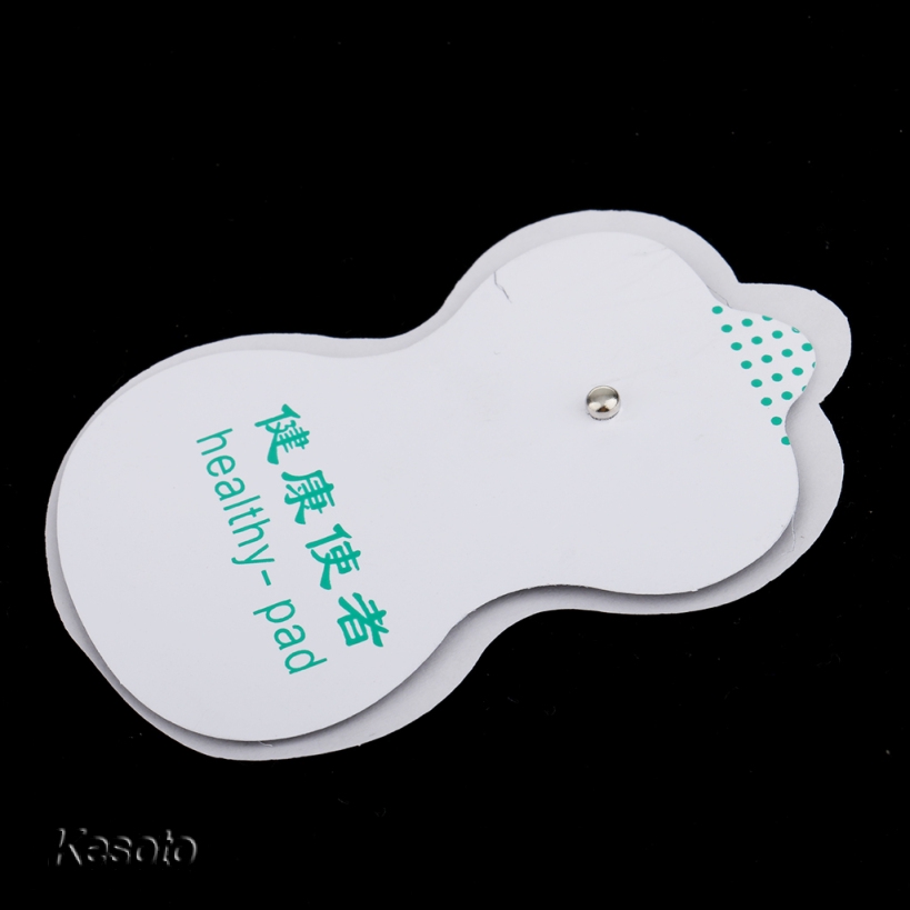 [KESOTO] 10 Pairs REUSABLE Replacement Pads Electrode Massage Patches for Acupuncture Digital Therapy Massager Machine Sticky Pad