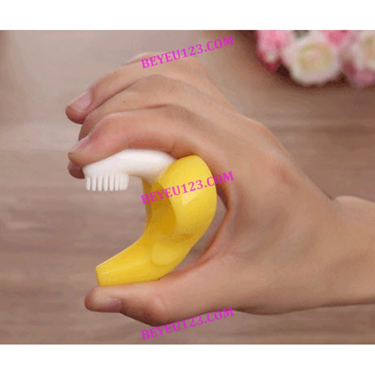 ( Chuối / Hươu ) Gặm nướu silicone mềm an toàn cho bé GB BABY (Công nghệ Hàn Quốc)