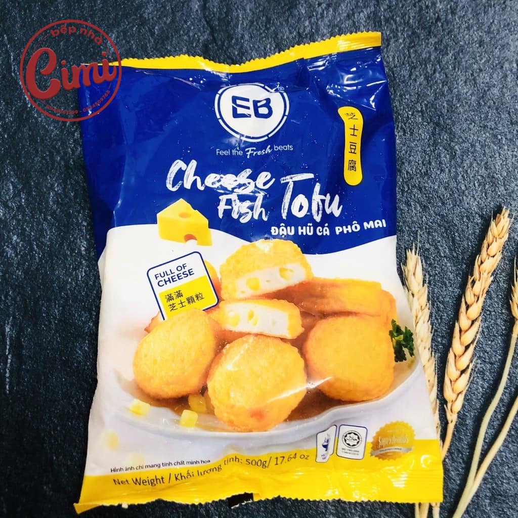 Đậu Hũ Phô Mai EB - Viên Thả Lẩu Malaysia - Tàu Hũ Phô Mai - Bếp Nhà CIMI