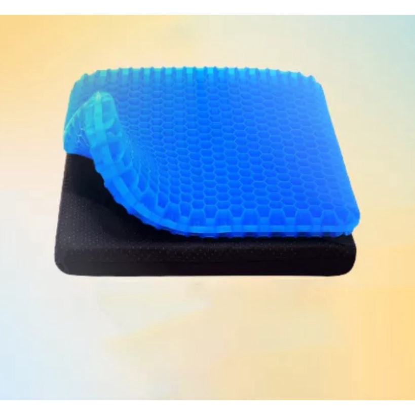 MONQIQI Đệm lót ghế 3D Gel Silicone thoáng khí cao cấp chống đau mỏi