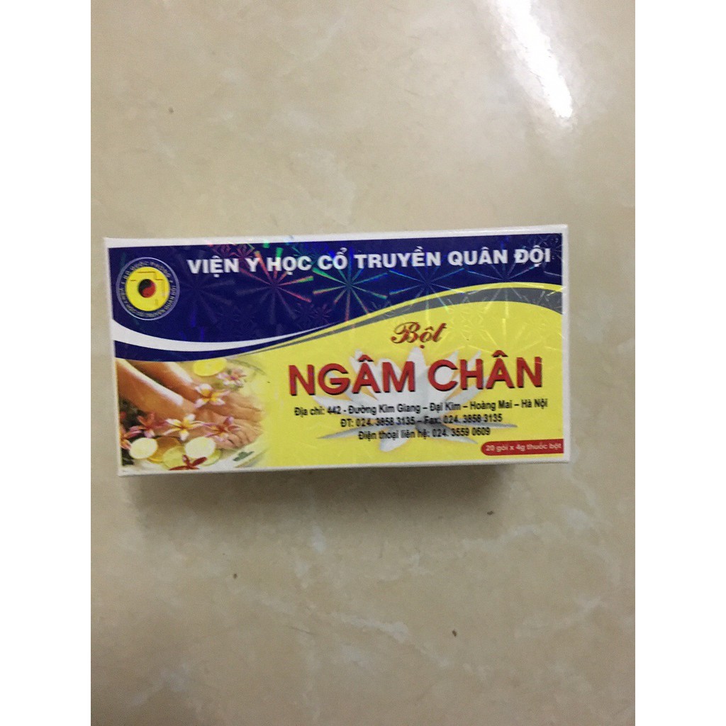 Bột ngâm chân- Viện Y học cổ truyền Quân đội