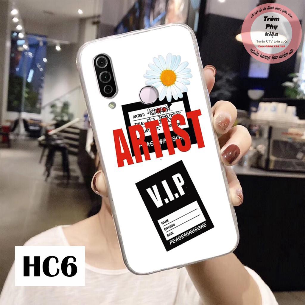 Ốp dẻo trong  dành cho Vsmart Joy 3 / Joy 4 Just do it tách nền in hình Hoa cúc Peaceminusone