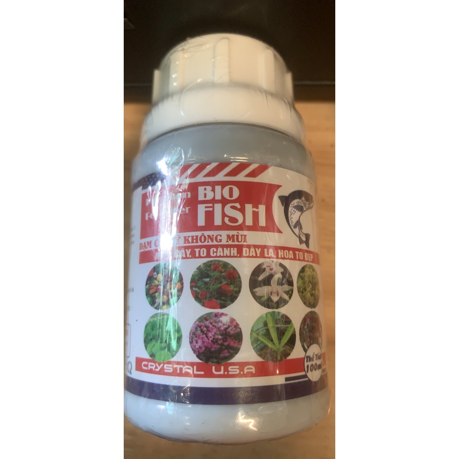 Đạm Cá Mỹ Bio Fish không mùi 100cc