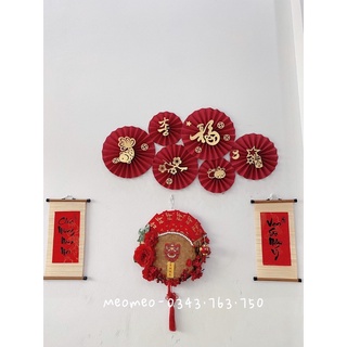 Mẹt tròn trang trí tết