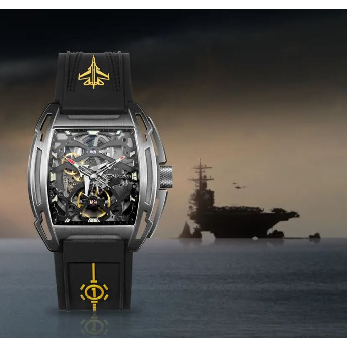 Đồng hồ Cơ Nam Xiaomi CIGA Design Z - Air Craft - Bản Quốc tế - Limited - "Tàu sân bay"