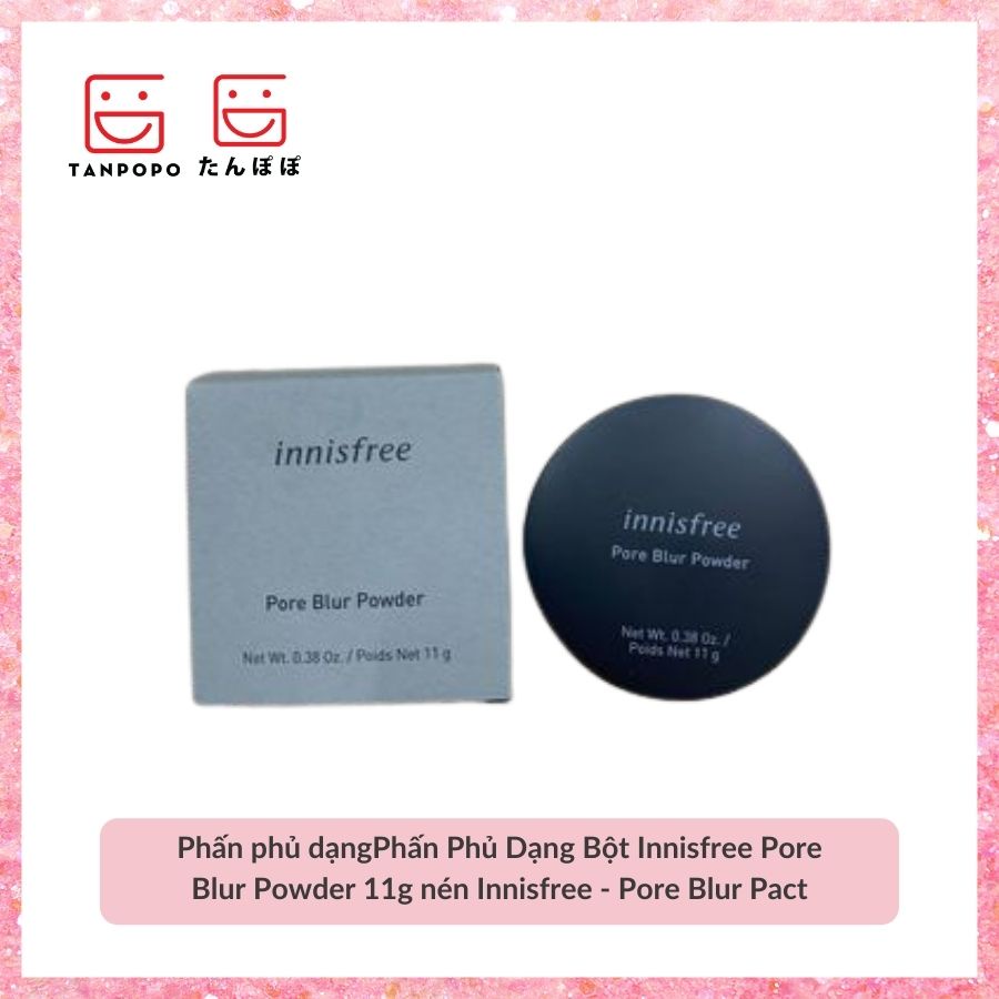 [Có sẵn] [Chính hãng] Phấn Phủ Dạng Bột Innisfree Pore Blur Powder 11g