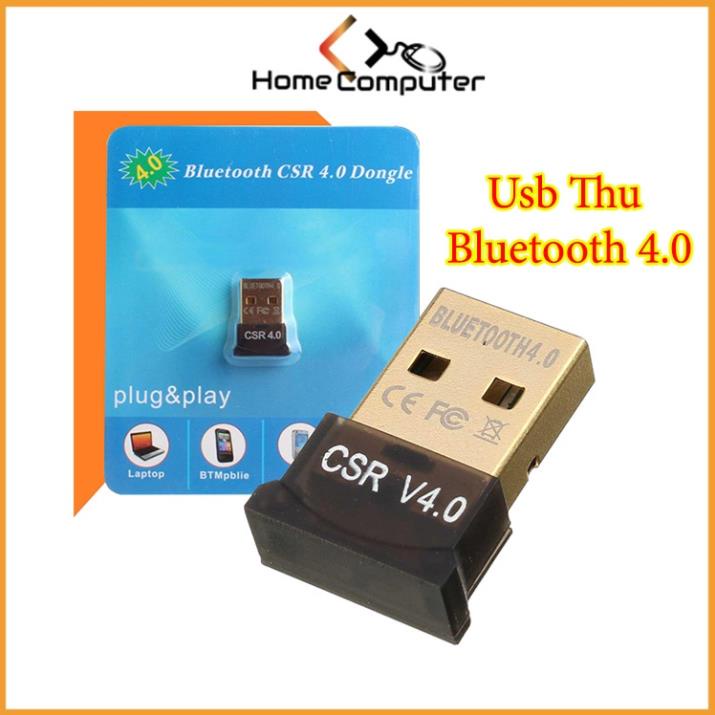 Usb Bluetooth, Usb Thu Blutooth 4.0 Không Dây Cho Pc Win 10 8 7 - Home.mall