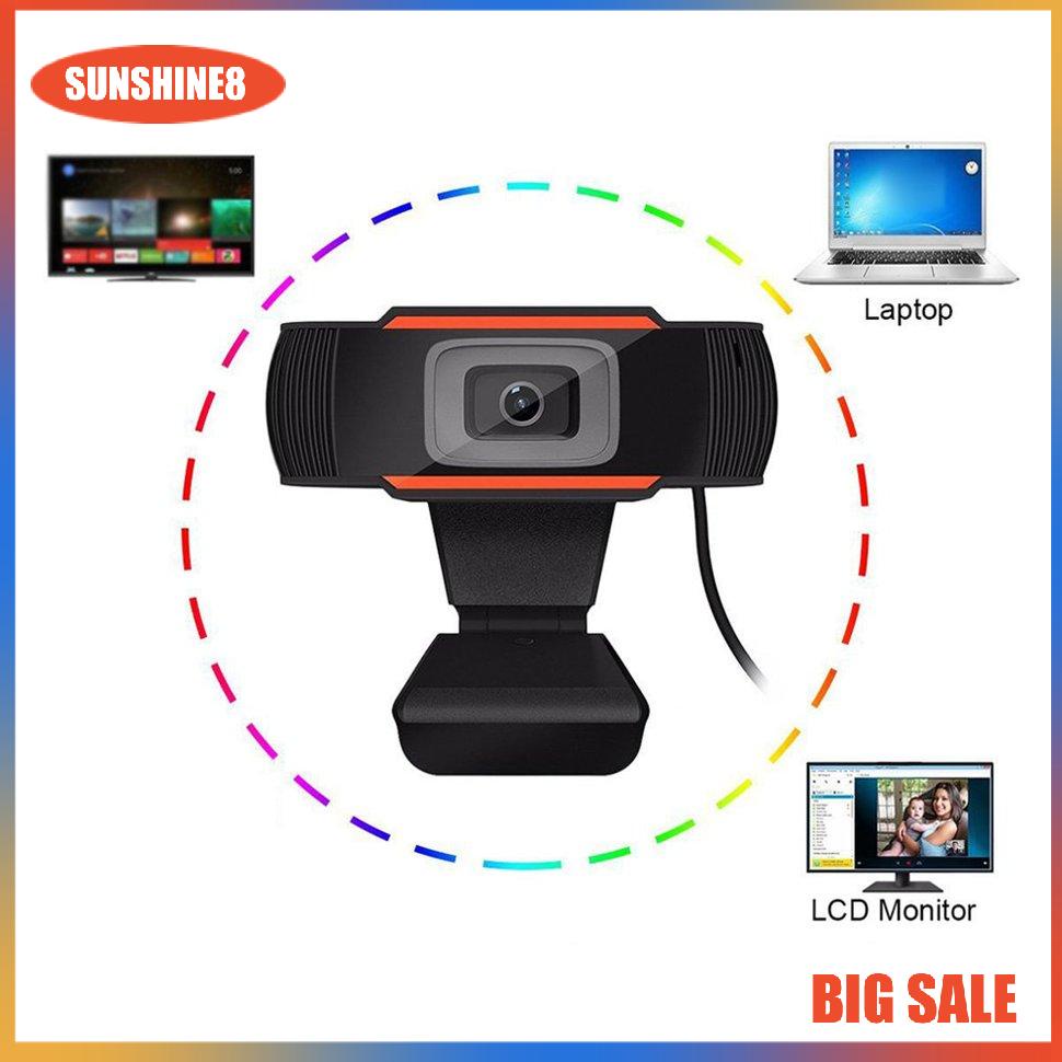 【SUN】⚡Webcam 720P⚡ Full HD Web Camera,⚡Fast Shipping⚡ ,phát trực tiếp Video
