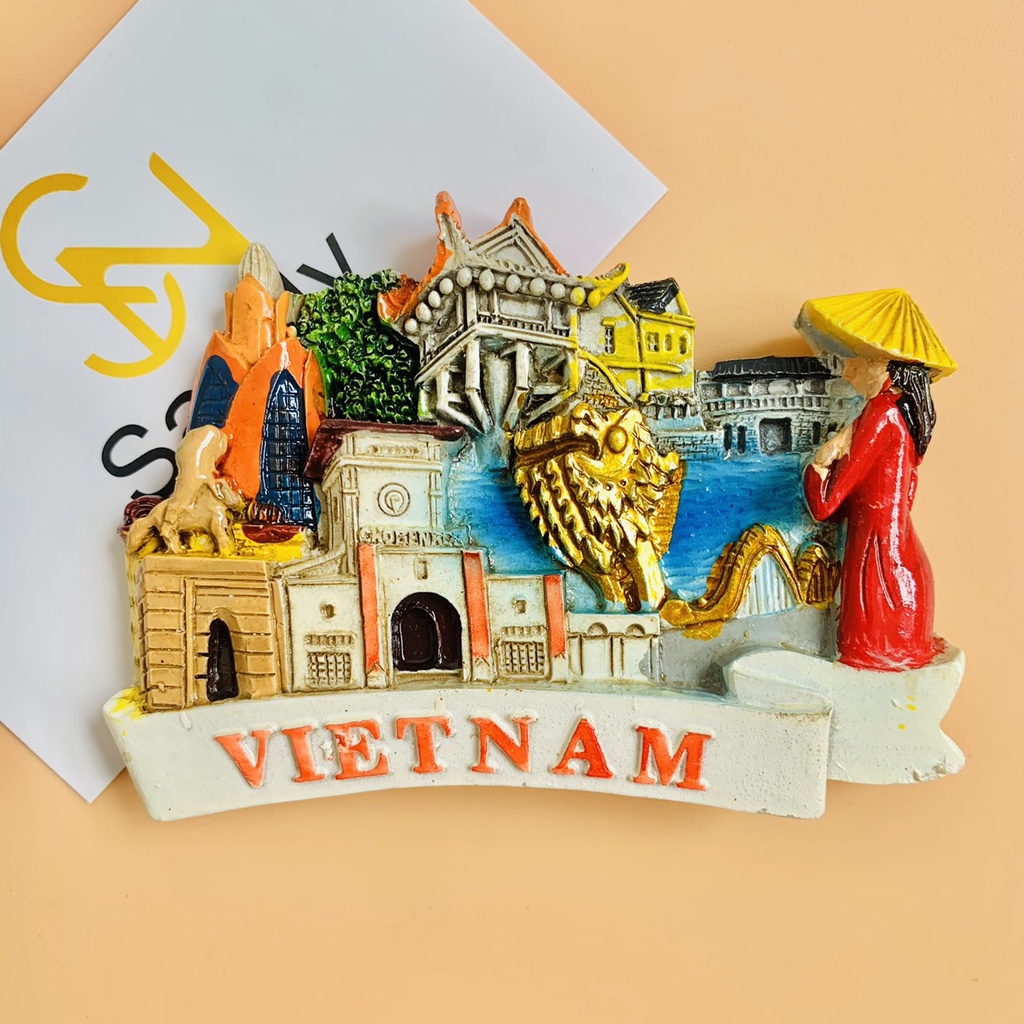 Nam châm hình ảnh Việt Nam (Chất lượng loại 2)