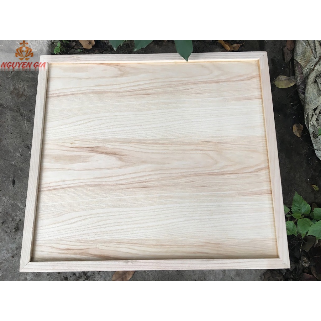 Bàn cờ tướng gỗ sồi liền khối chắc chắn giá tại xưởng