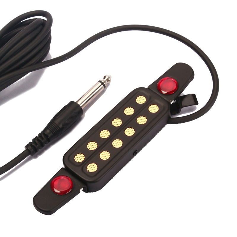 Thiết Bị Pickup 12 Lỗ Chuyên Dụng Cho Đàn Guitar 38inch-41 inch