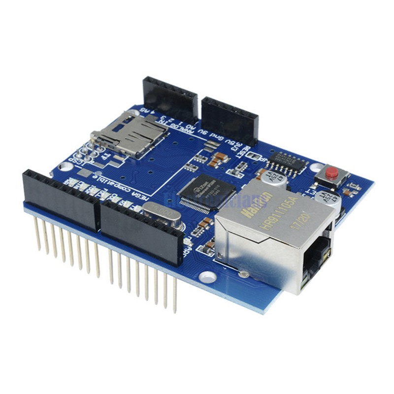 1 Bảng Mạch Mở Rộng Ethernet Shield W5100 Cho Arduino Uno R3 Atmega 328 1280 Mega2560