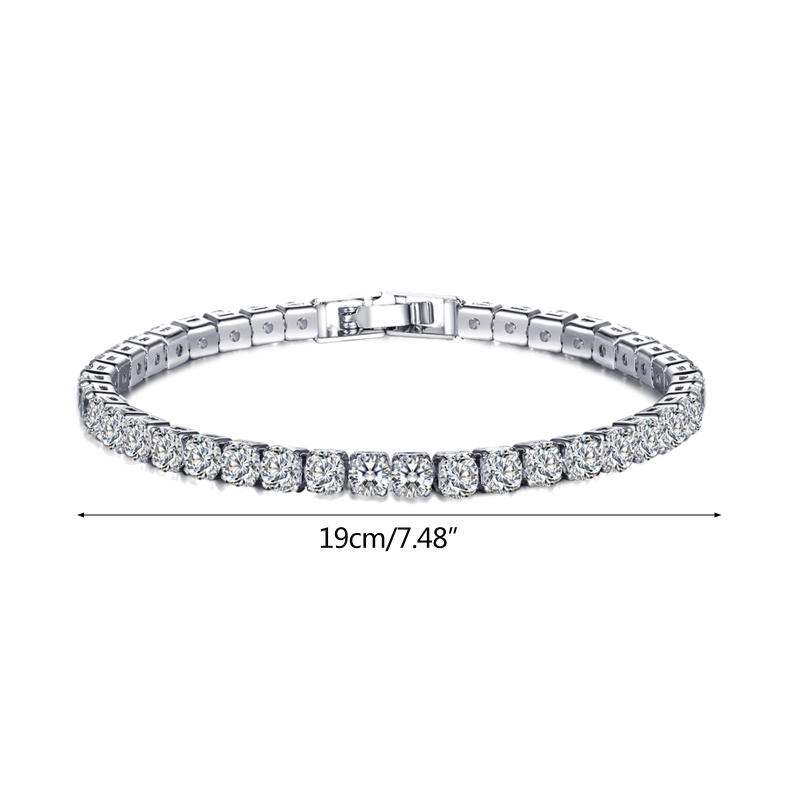 Vòng Đeo Tay Xếp Chồng Lên Nhau Đính Đá Zirconia flgo