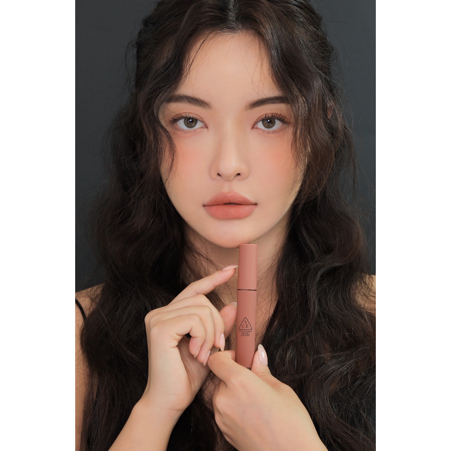 Son kem lì 3CE Velvet Lip Tint #Like Gentle be phớt hồng siêu tây siêu xinh