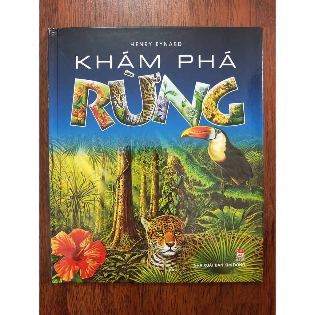 Sách Tranh - Khám phá rừng - NXB Kim Đồng