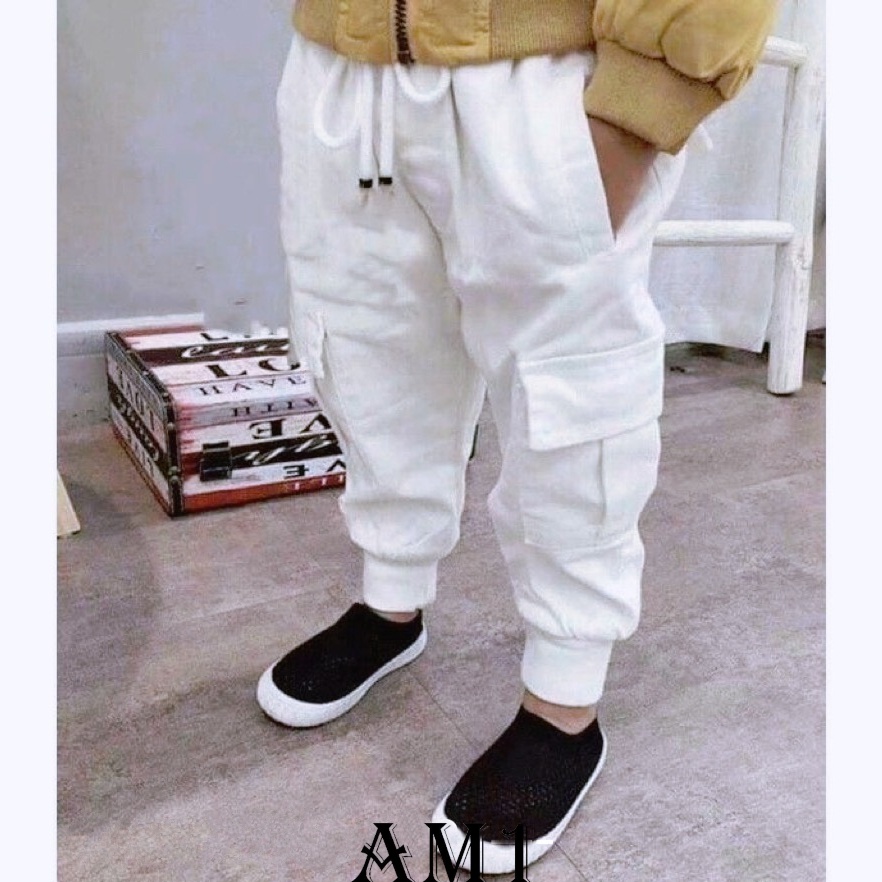 (10-22kg) Quần kaki túi hộp cho bé Quần dài bé trai TB102