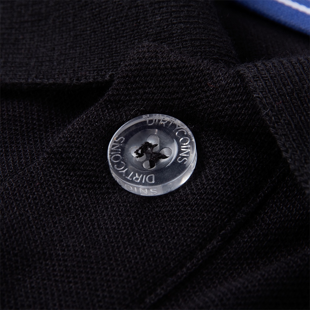 Áo thun DirtyCoins Comfy Polo - Black