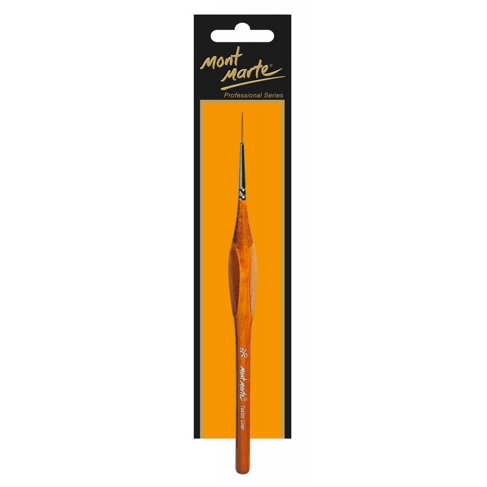 Cọ vẽ nét nhỏ, Cọ Tỉa - Đi Nét Acrylic Taklon Liner Số 2/0, Cọ vẽ chi tiết - COLORMATE