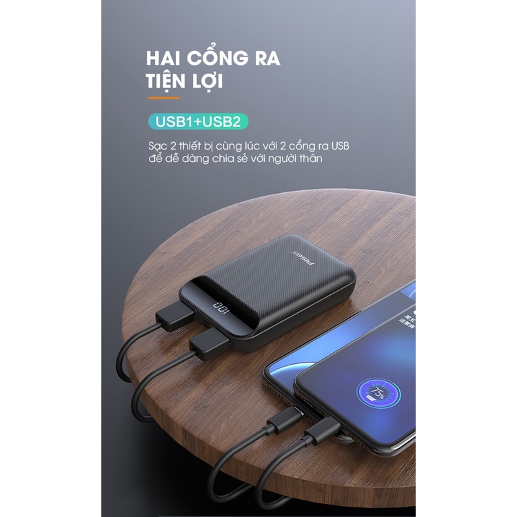 Sạc Dự Phòng Pisen PowerBox C10000 10000mAh