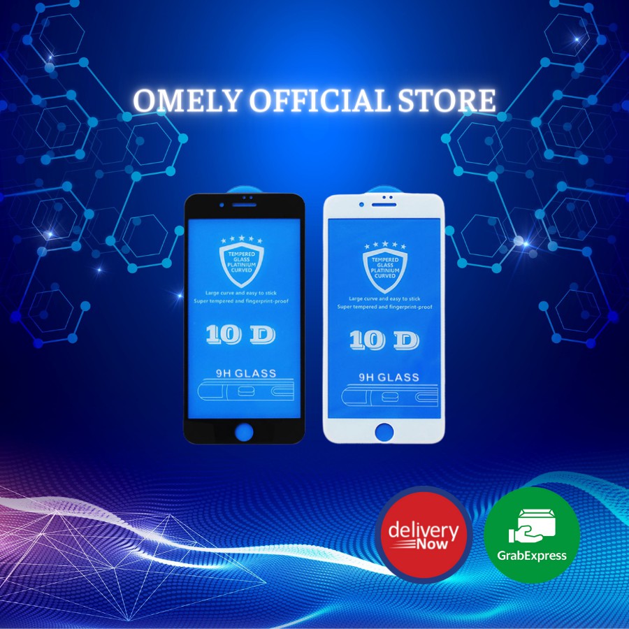 Cường lực iphone 10D full màn loại 1 - Omely Store