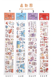 Sticker dài 39cm dễ thương