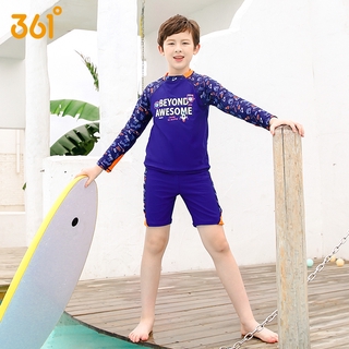 Bộ đồ bơi dài tay thời trang cho bé trai 361