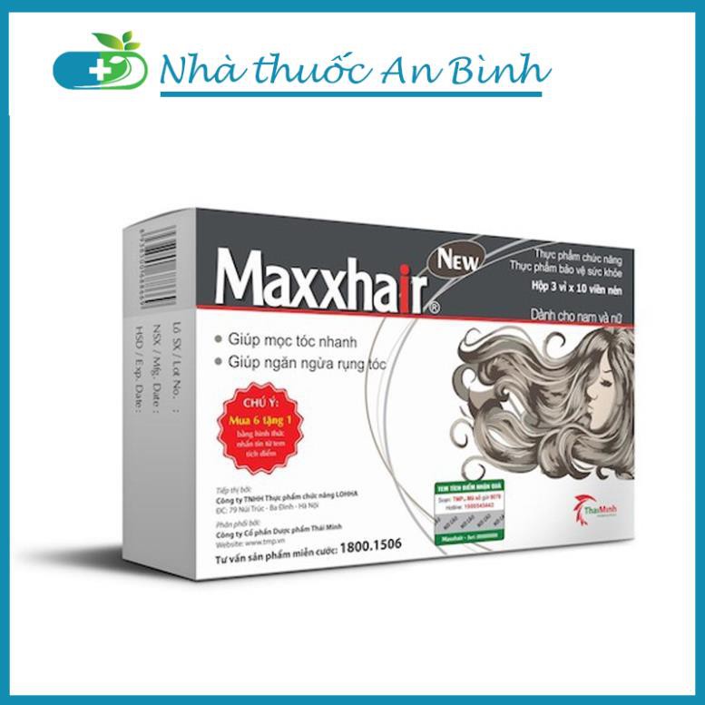 (CHÍNH HÃNG MUA 6 tặng 1) Thực phẩm MAXXHAIR ngăn rụng tóc,kích thích tóc mọc nhanh.