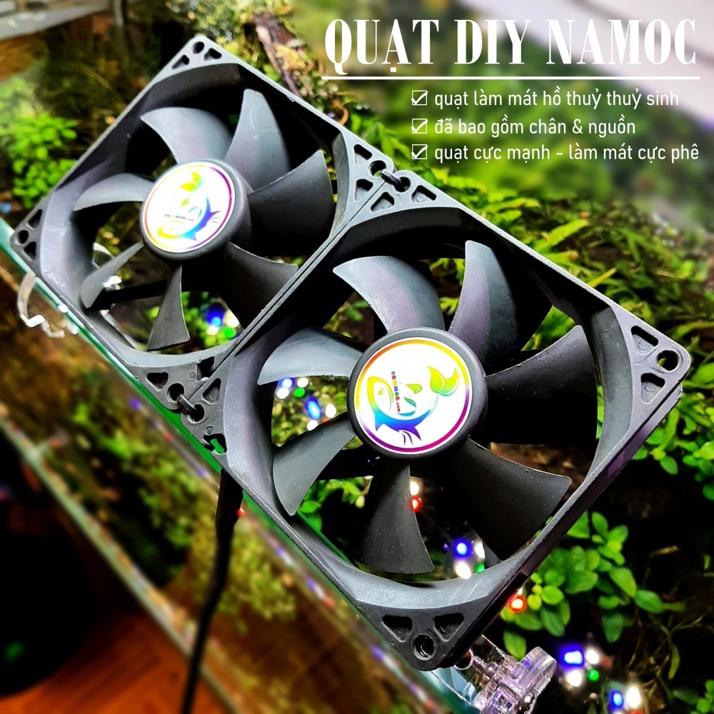 Bộ Quạt DIY Siêu Bão || Quạt Làm Mát Cho Bể Thuỷ Sinh, Cá Cảnh