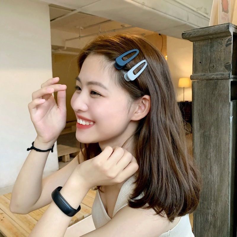 Set 10 Kẹp Tóc Màu Lì Kẹo Ngọt Nhiều Hình Siêu Hot Cho Nữ