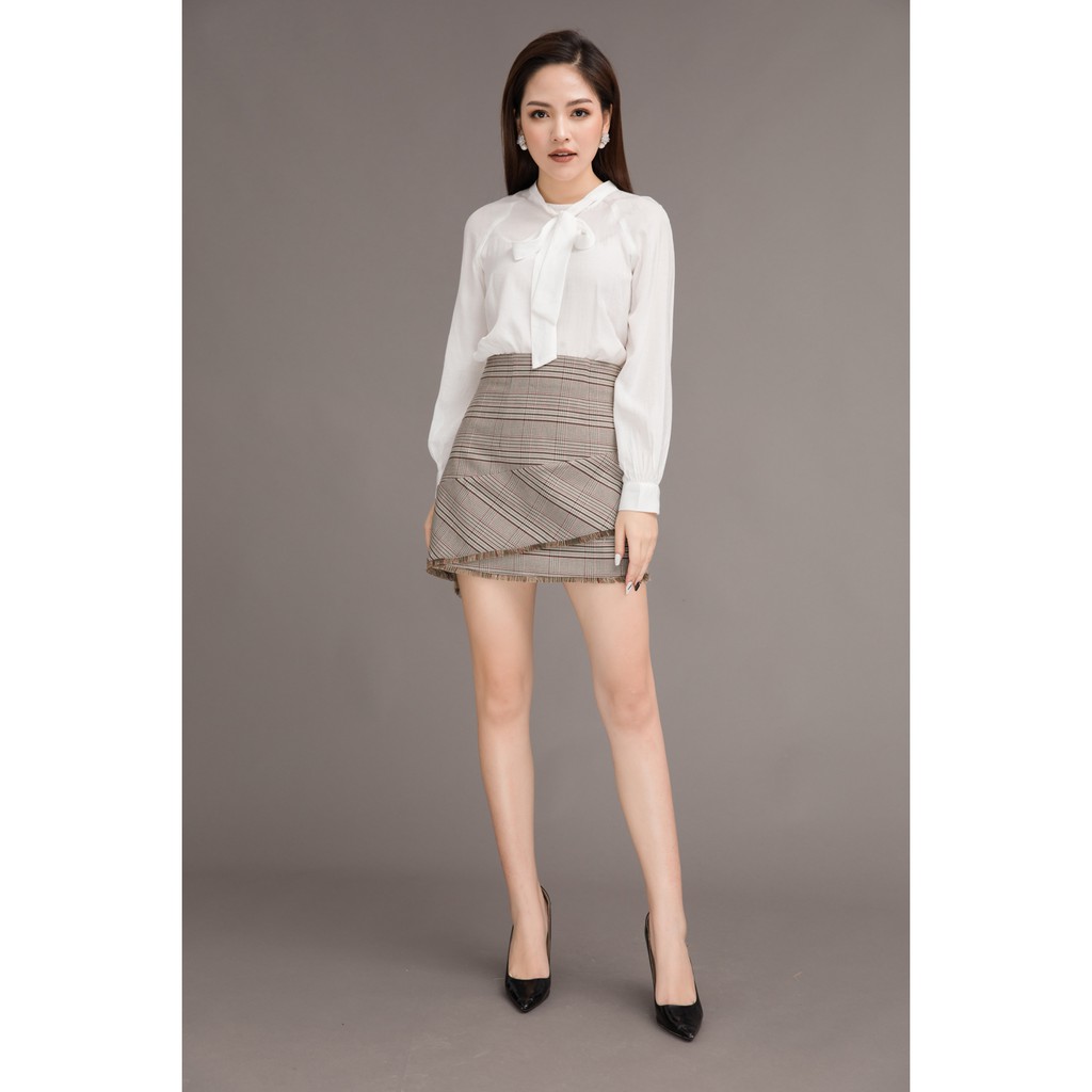 Áo sơ mi dài tay nơ cổ - 20Again