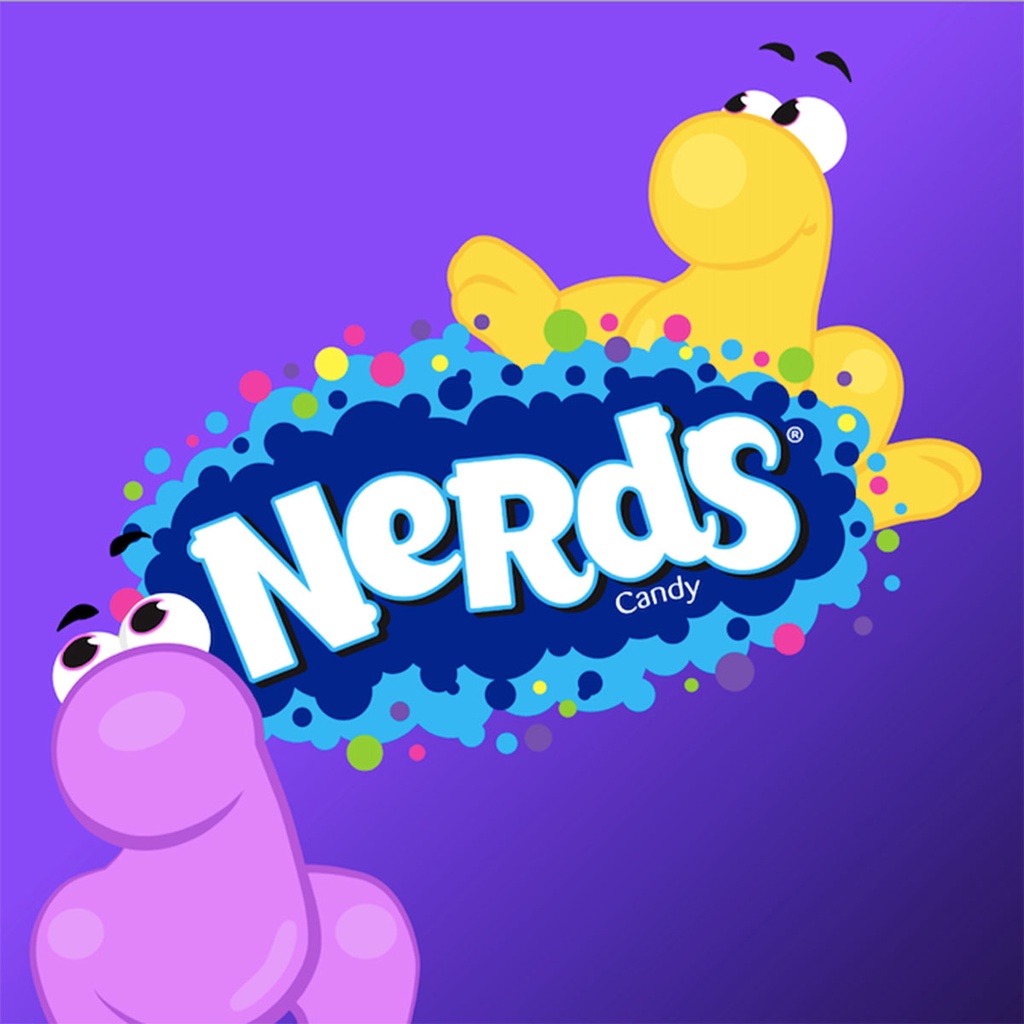 Kẹo Trái Cây Cầu Vồng Nerds Rainbow, Hộp 141g