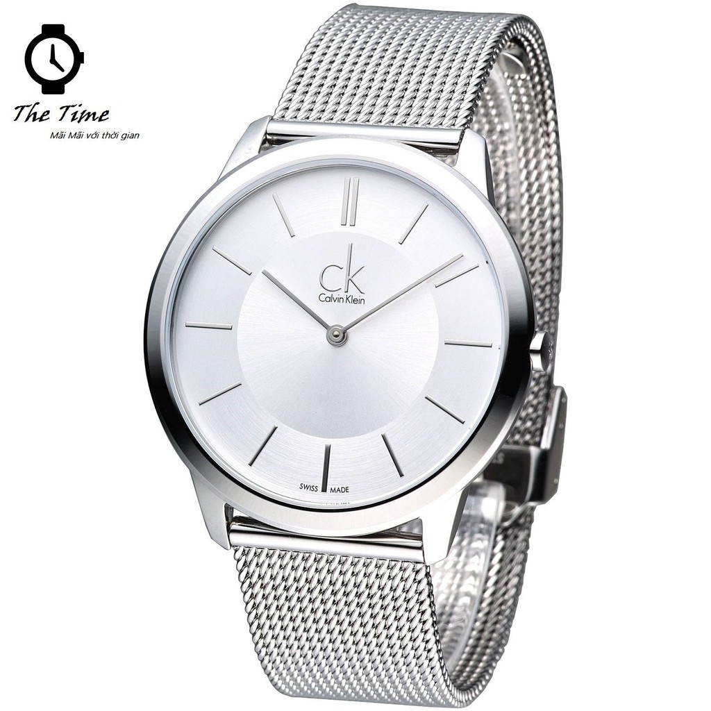 Đồng Hồ Đôi Nam Nữ Calvin Klein K3M21126 & K3M22126 Size 40mm & 35mm