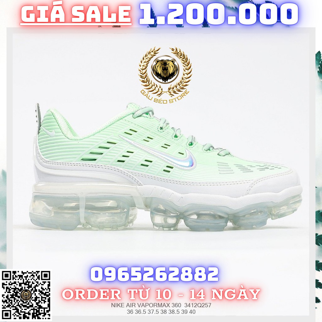 Giày Outlet Sneaker _NIKE AIR VAPORMAX 360MX MSP:  PHONG CÁCH ORDER + FREESHIP ➡️ gaubeostore.shop