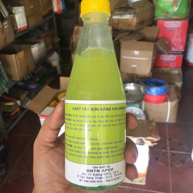 TẨY SƠN, CHẤT TẨY SƠN , DUNG DỊCH TẨY SƠN 330ML