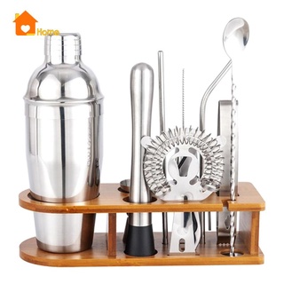Bộ pha chế rượu cao cấp Martini Shaker cho dụng cụ