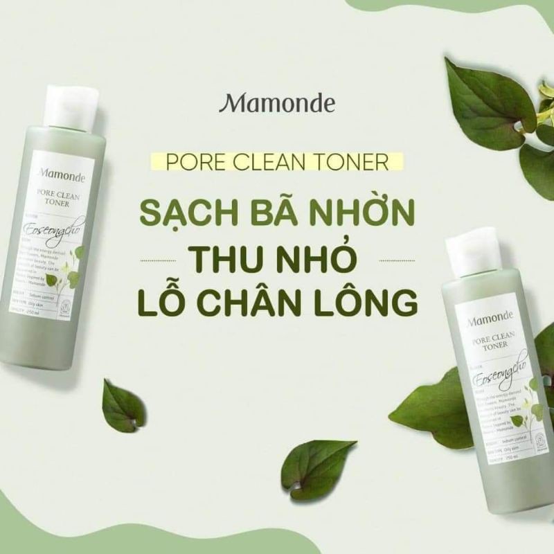 Nước cân bằng làm sạch và cung cấp độ ẩm Mamonde Toner 250ml