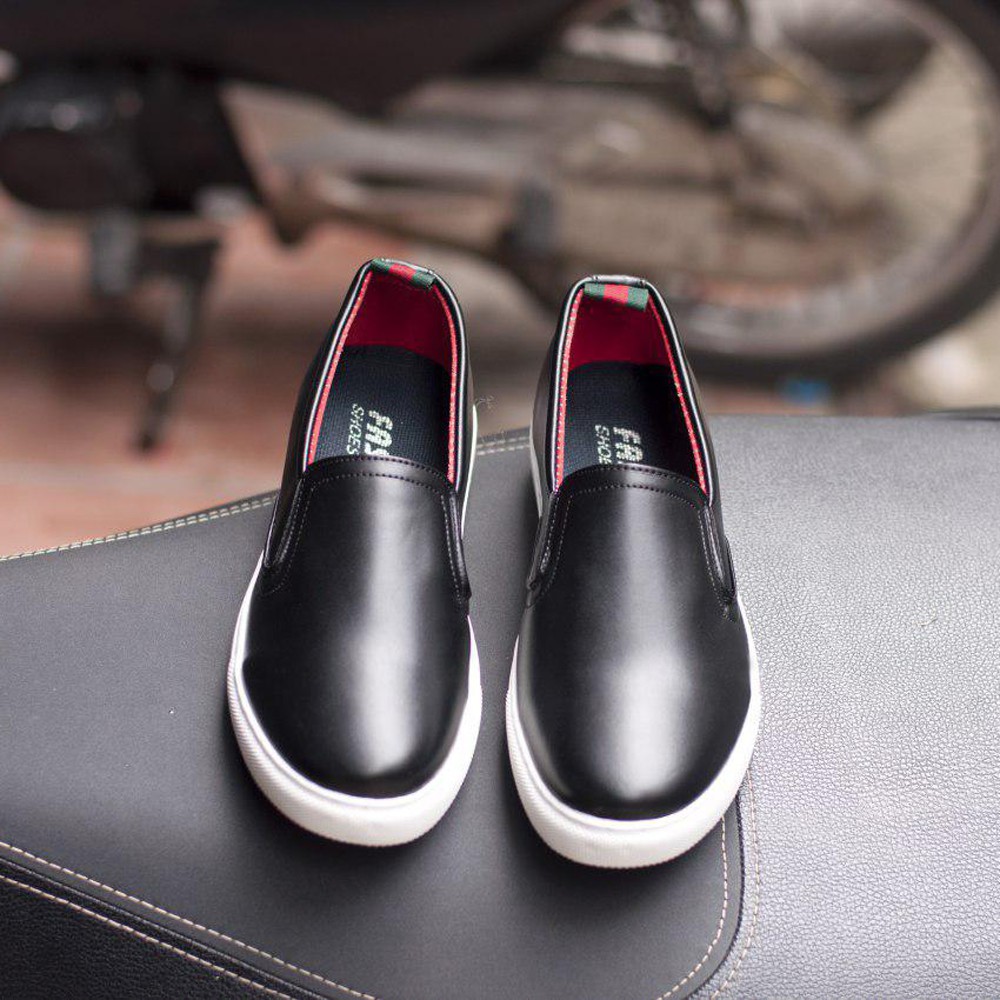 [Video- Ảnh Thật] Giày Slip On Nam Aroti Đế Khâu Chắc Chắn Phong Cách Đơn Giản Màu Đen - M498-DEN(T)-DEN | BigBuy360 - bigbuy360.vn