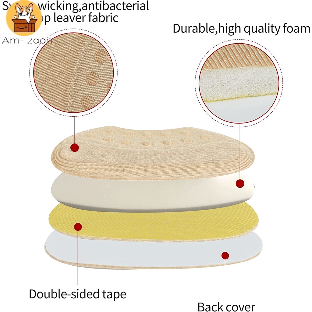 [Am-Z] Miếng Lót Gót Giày Trượt Cỡ Lớn Thoải Mái Và Thoải Mái Phù Hợp Với Nam Và Nữ