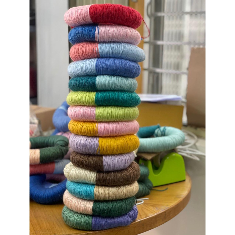 Cuộn len loang Caron O'GO Simply Softy - Nhập khẩu từ hãng Caron - 100% Premium Acrylic - 141gram dài 228m