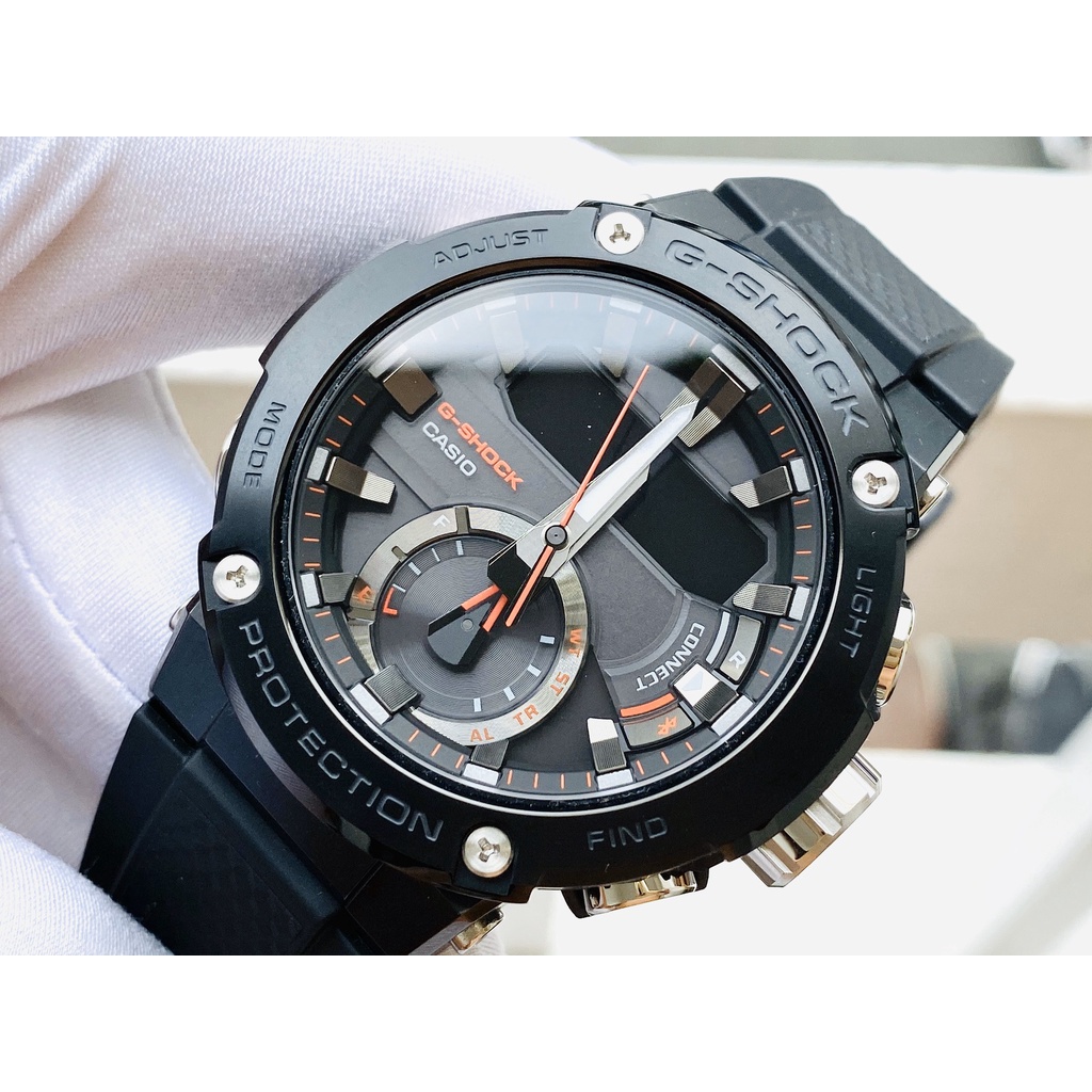 Đồng hồ nam dây nhựa Casio G Shock GST B200B 1A