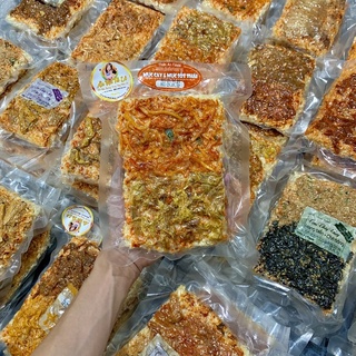 Cơm cháy 2 vị (Mực cay+Mực sốt thái)-130gam