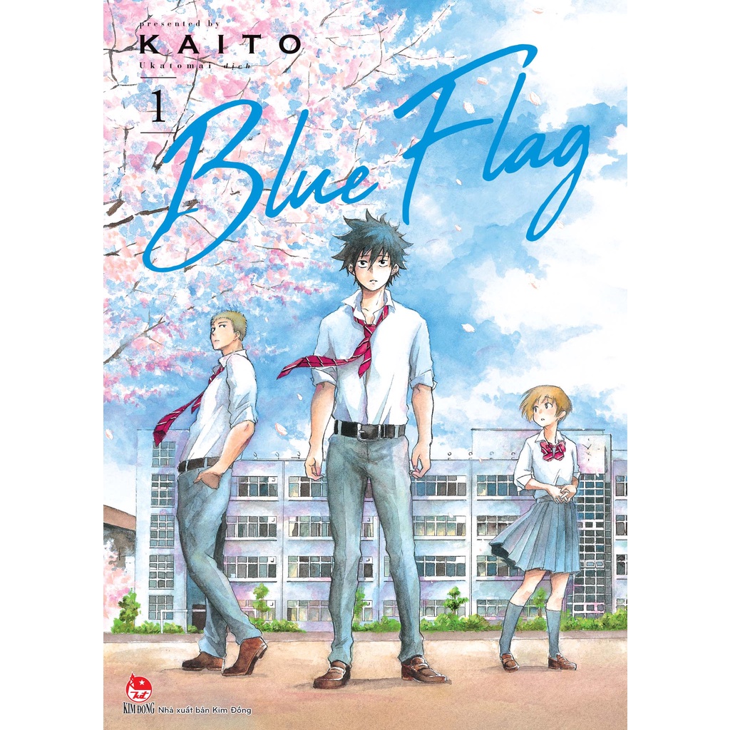 Truyện tranh Blue Flag - Lẻ tập 1 2 3 4 5 6 7 8 - Tặng kèm 1 Bookmark PVC - NXB Kim Đồng