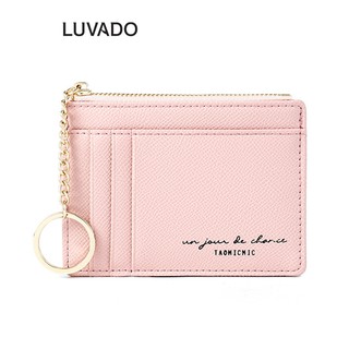 Ví nữ mini cao cấp ngắn TAOMICMIC cute dễ thương nhỏ gọn bỏ túi thời trang LUVADO VD400