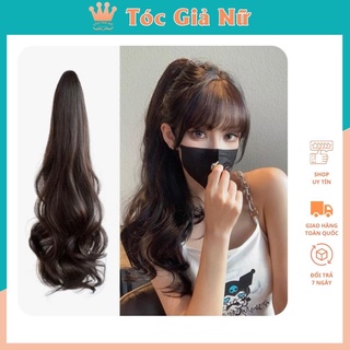 Tóc giả nữ đẹp 🥰FREESHIP🥰Tóc giả ngoặm xoăn dợn đuôi N49