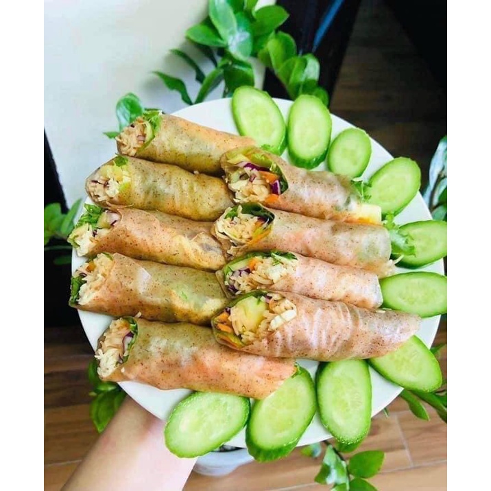 Bánh tráng gạo lứt Eat Clean 500gr - Tây Nguyên Food