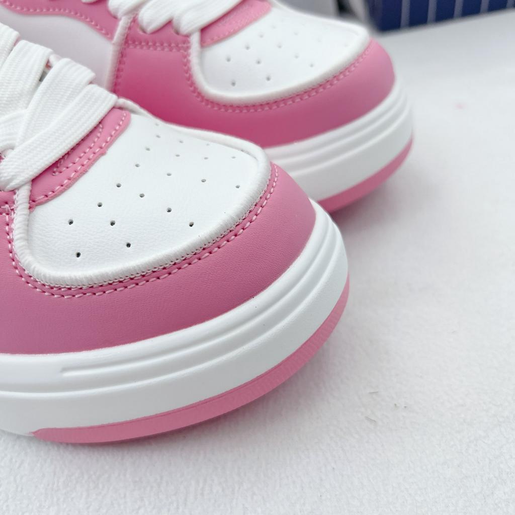 Giày Thể Thao Nữ Ngô Thắng MIB Liner Hồng Đế Cao 5Cm