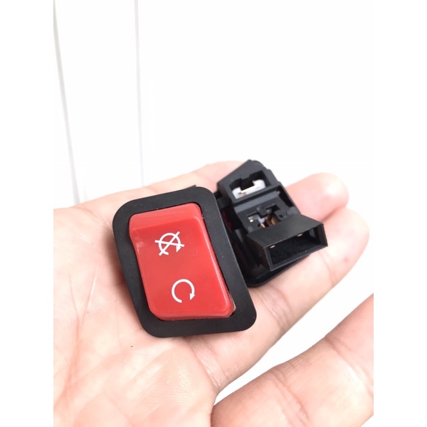 NÚT IDLING STOP, NÚT CÔNG TẮC  IDLING STOP MÀU ĐỎ LẮP VARIO 2017 AIR BLADE 125 SH MODE SHVN  VISION LEAD 125