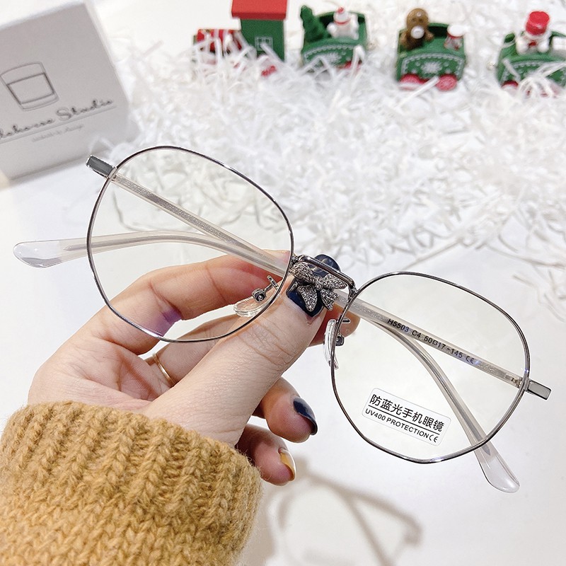 Mắt Kính Gọng Tròn Chống Ánh Sáng Xanh Jz5503 | BigBuy360 - bigbuy360.vn